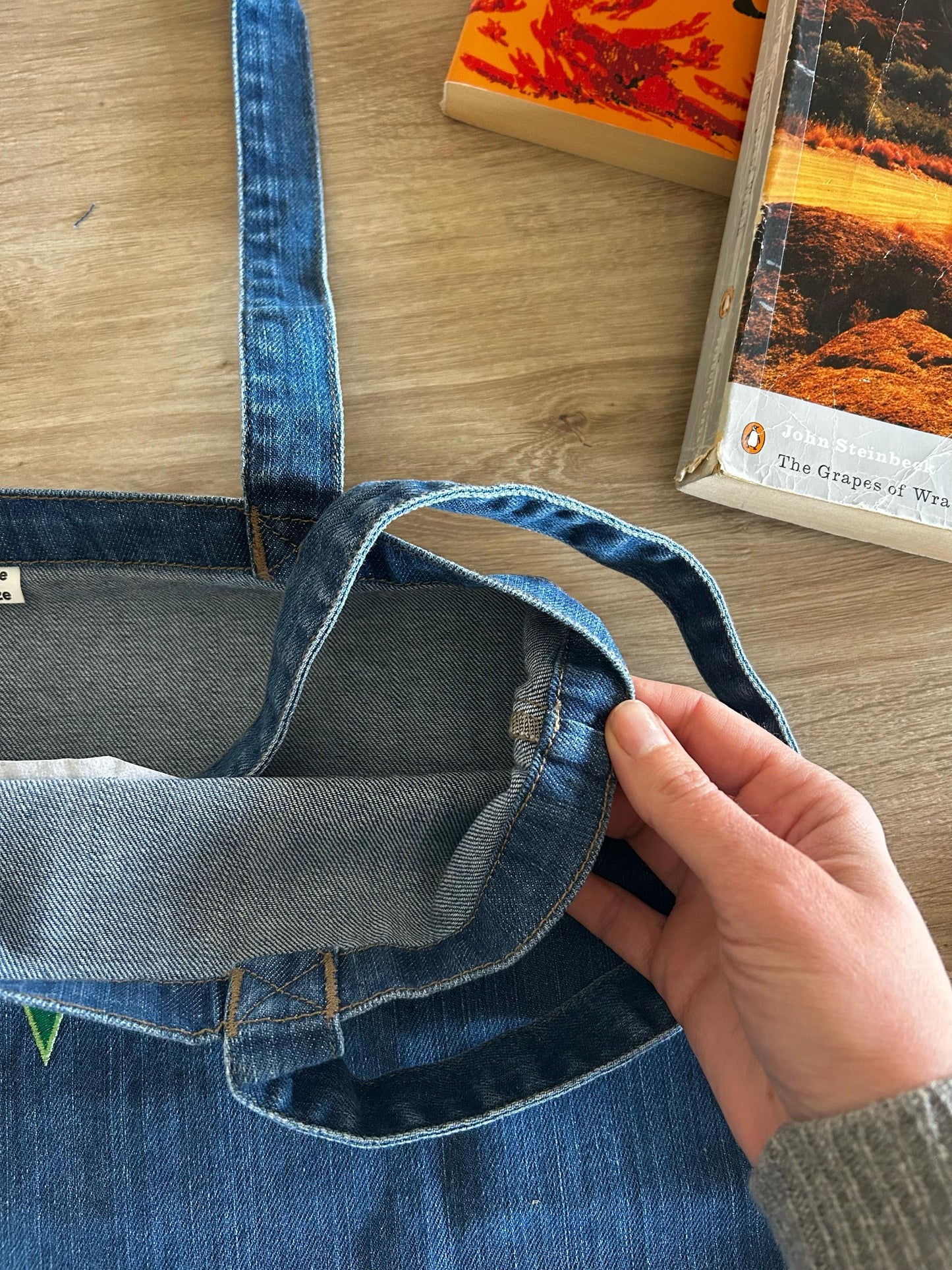 sac cabas brodé Gilmore Girls écoresponsable