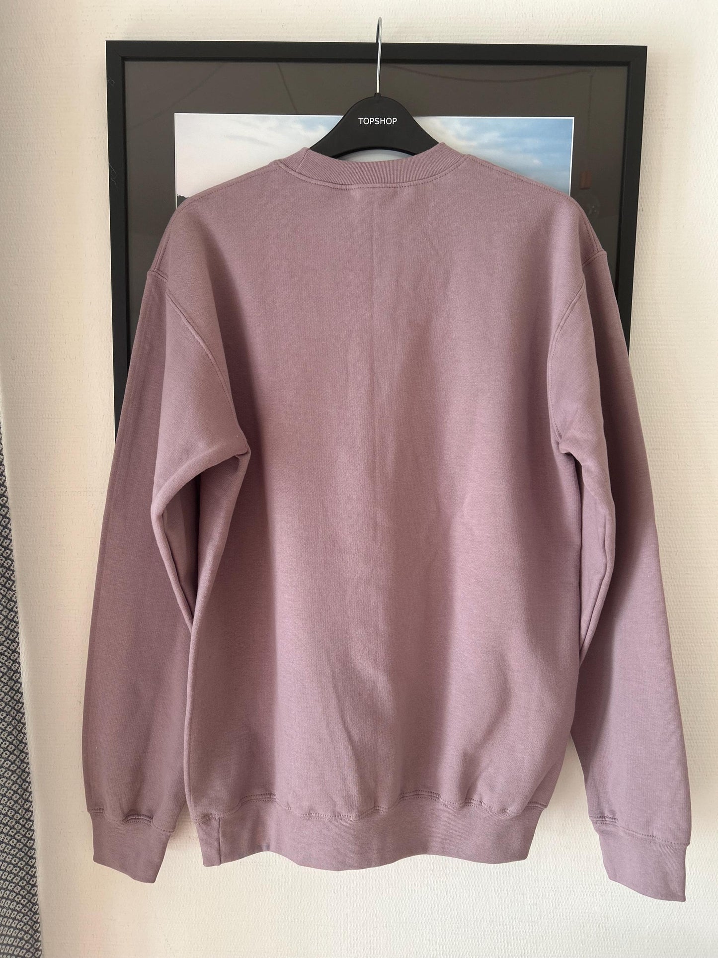 Sweat pull automne brodé Fall girly