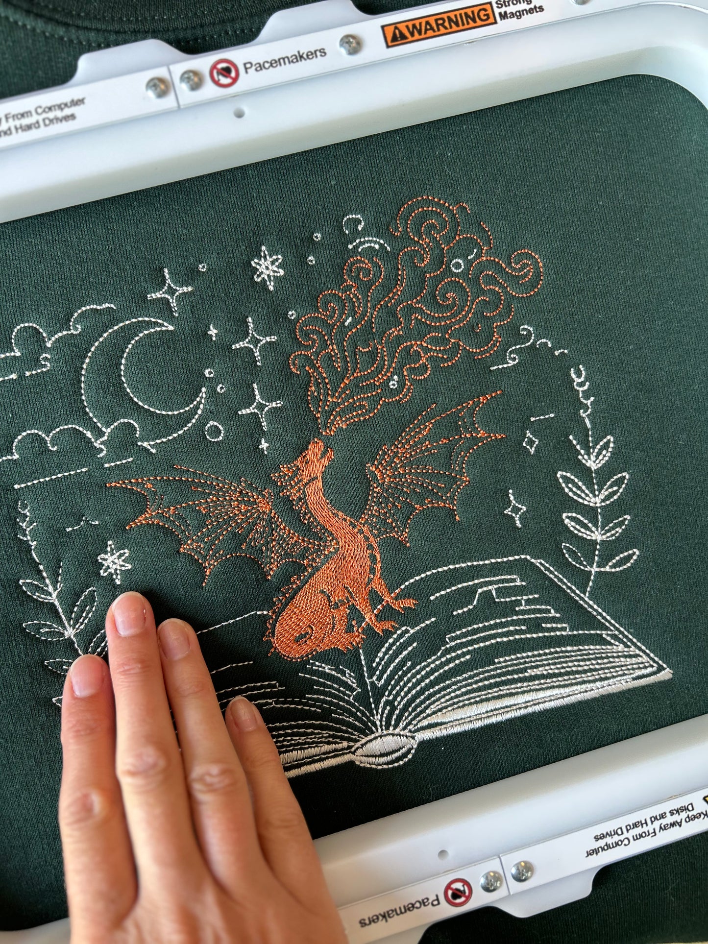 Sweat livre et dragon cadeau pour fan de lecture