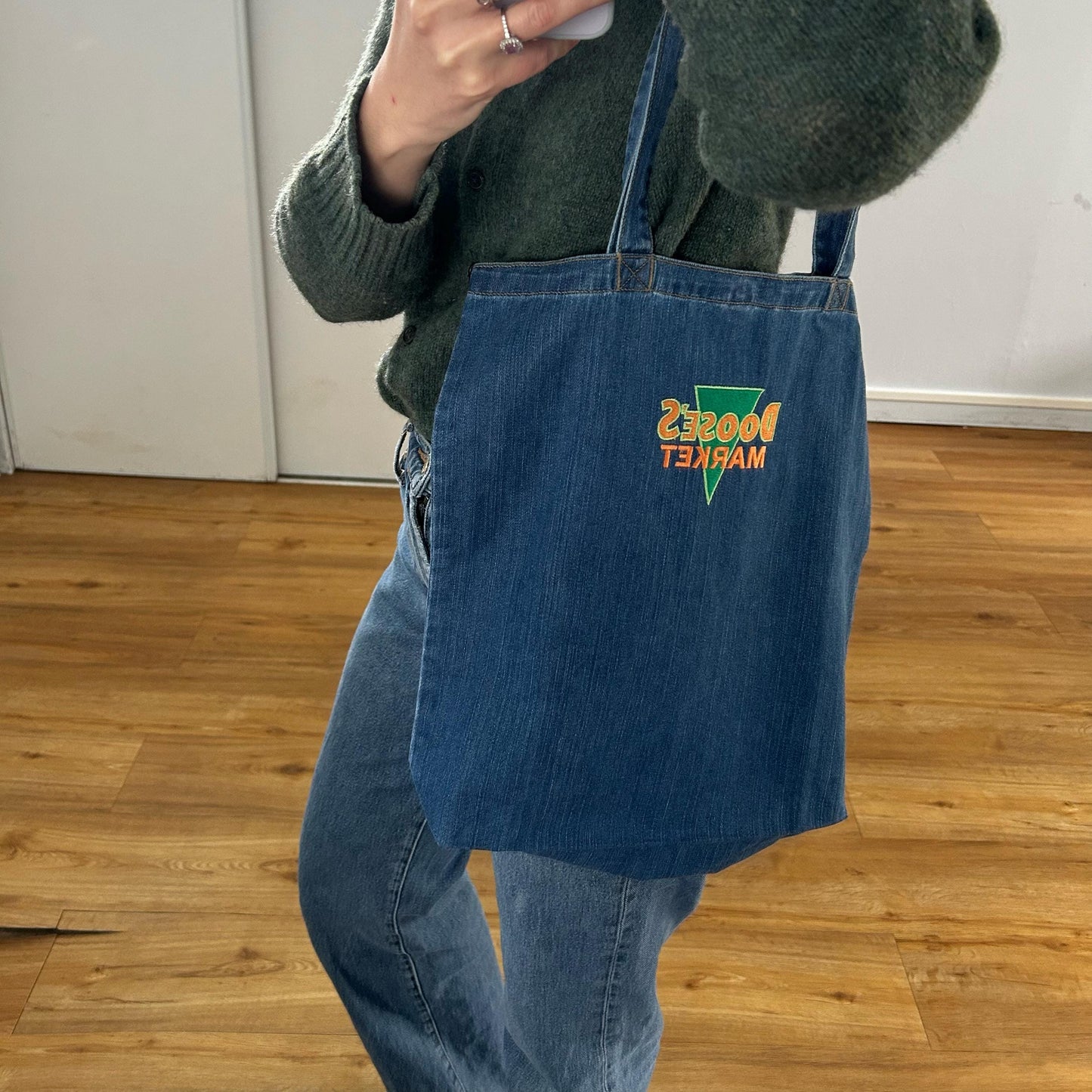 sac cabas brodé Gilmore Girls écoresponsable