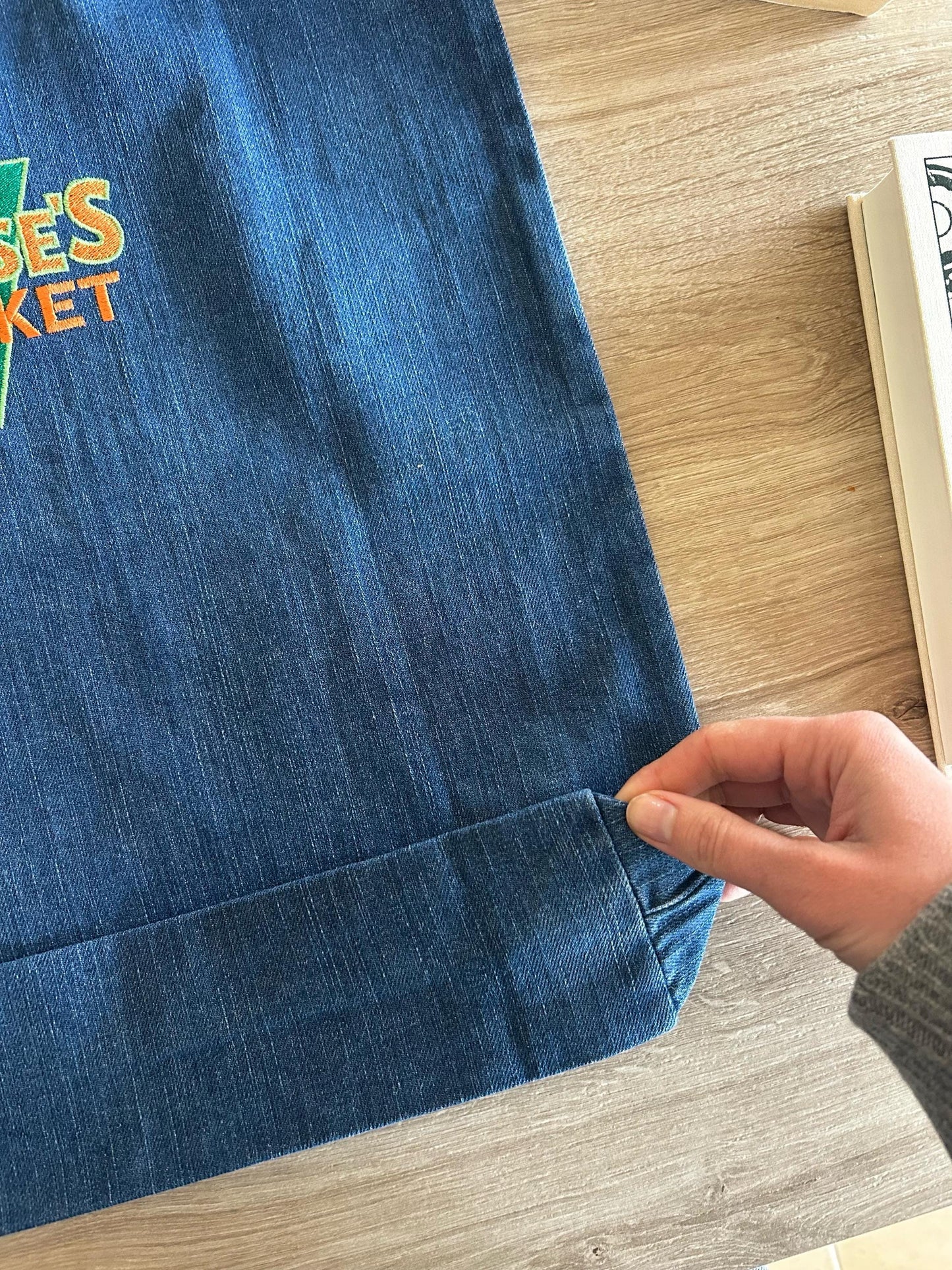 sac cabas brodé Gilmore Girls écoresponsable
