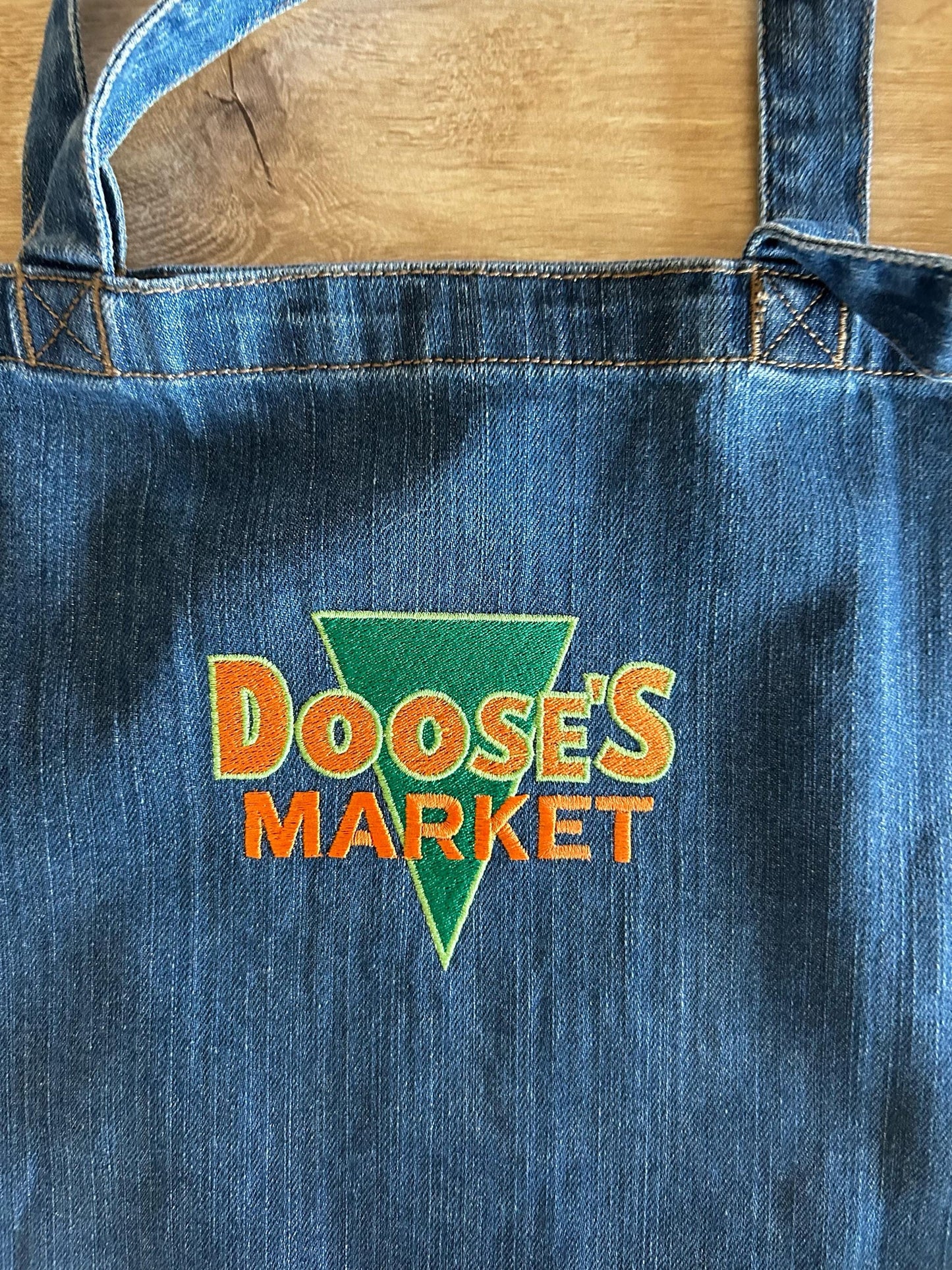 sac cabas brodé Gilmore Girls écoresponsable