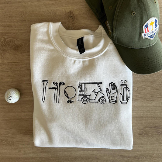 Sweat pour les fans de golf, cadeau pour hommes et papas