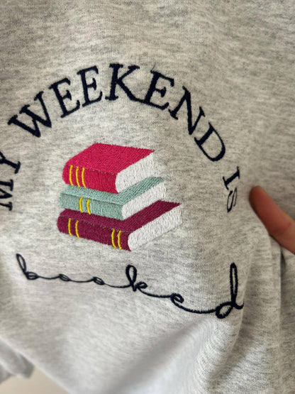 Sweat my weekend is booked