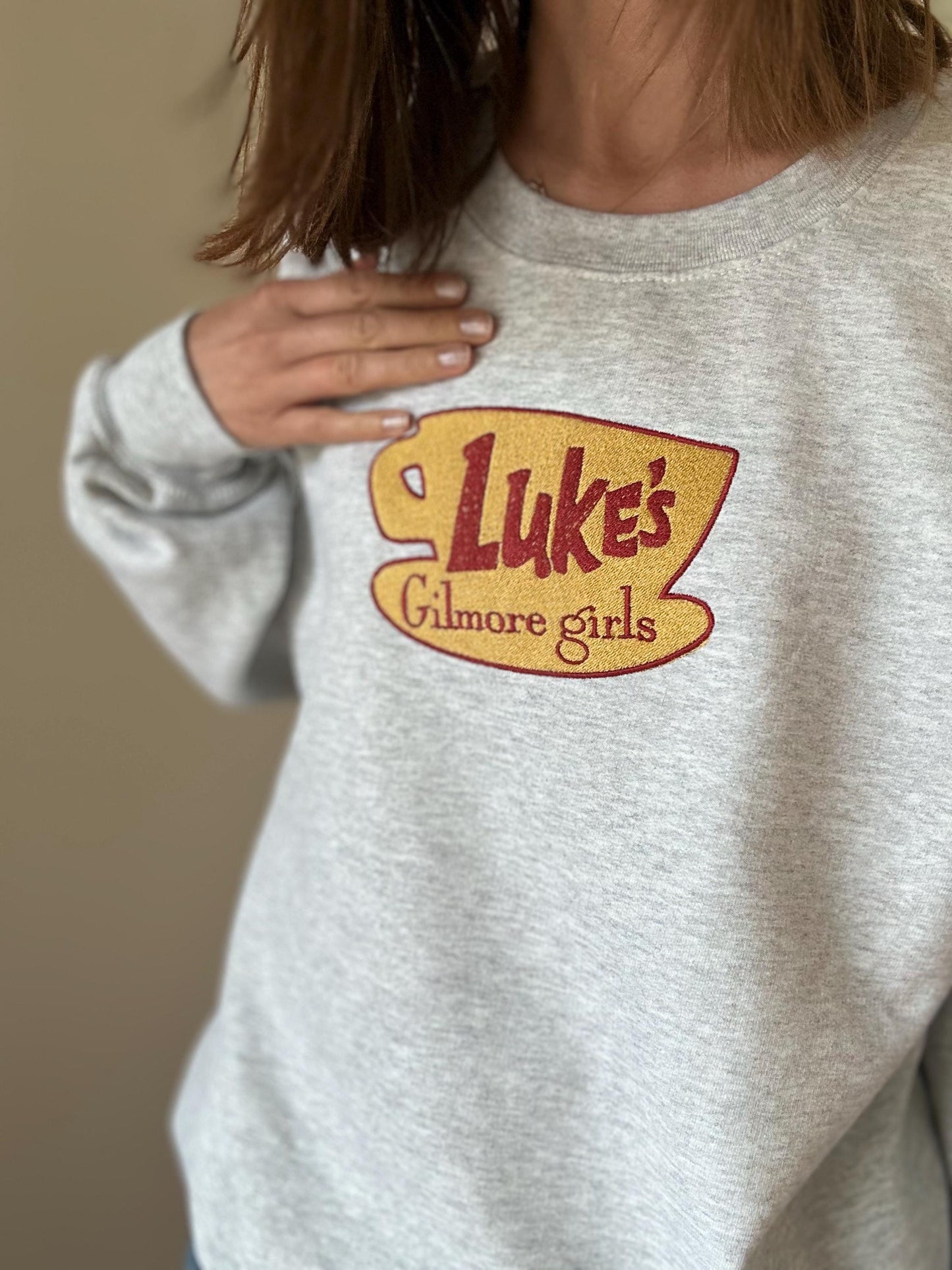 Sweatshirt brodé Gilmore girls