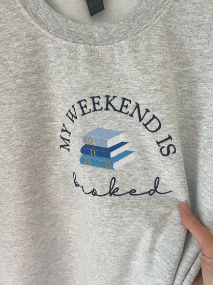 Sweat my weekend is booked