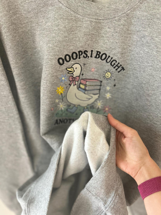 Sweat Silly Goose book lover