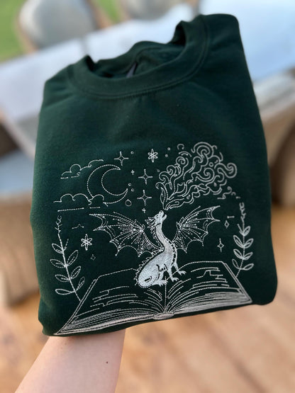 Sweat livre et dragon