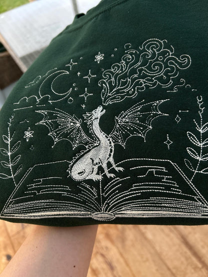 Sweat livre et dragon
