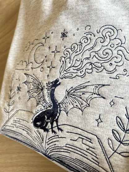 Sweat livre et dragon