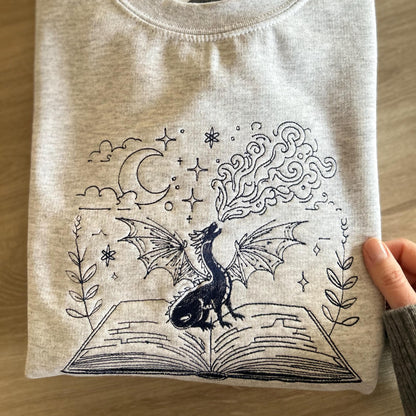 Sweat livre et dragon