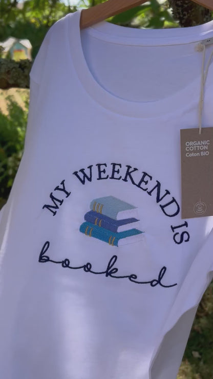 Sweat my weekend is booked