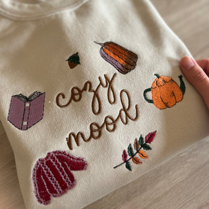 sweat brode automne cozy mood 