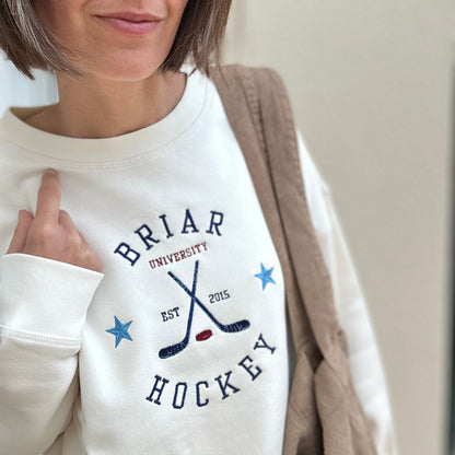 Sweat off campus brodé briar university hockey